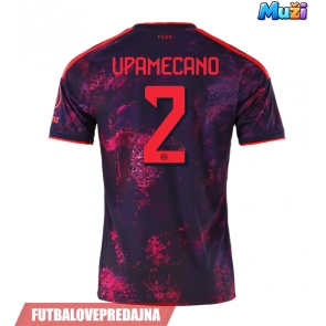 Lacne Muži Futbalové dres Bayern Munich Dayot Upamecano #2 2026-27 Krátky Rukáv - Tretina